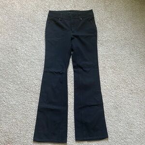 White House black market bootcut black pants
